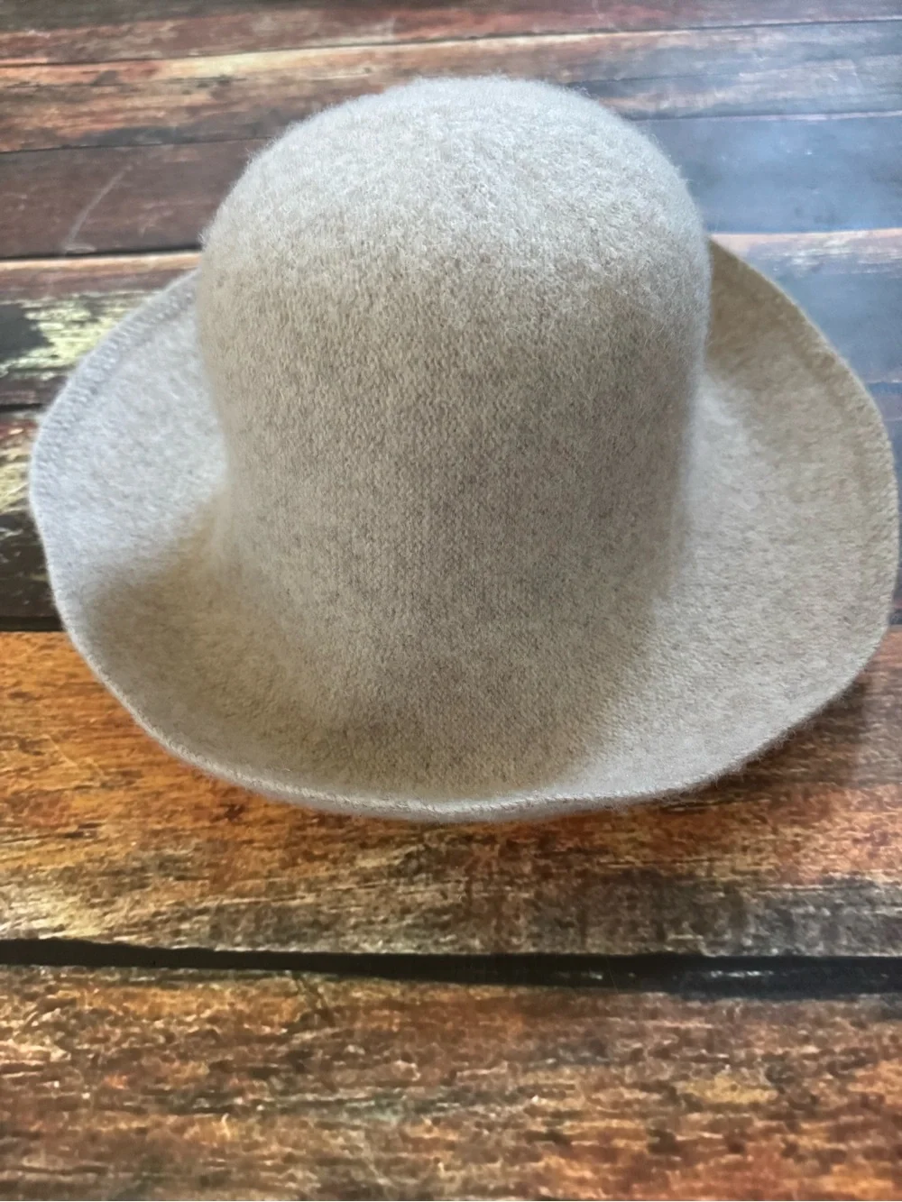 Universal Thread Wool Blend Bucket Hat Oatmeal Neutral